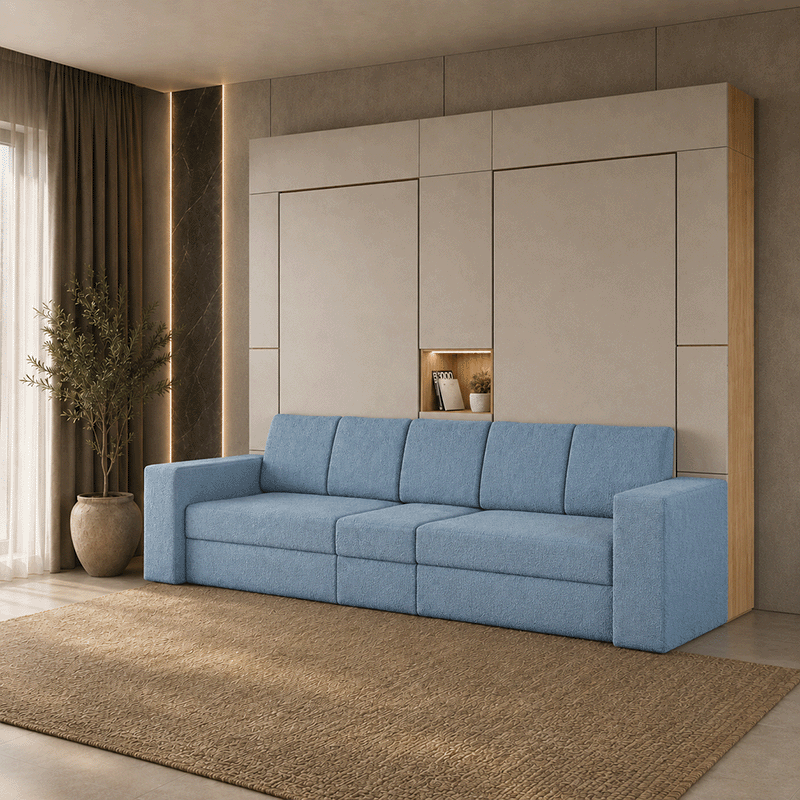 Шкаф-кровать Атлант Тандем - "Comfort" с полками Шкаф-кровать Атлант Тандем - "Comfort" с полками
